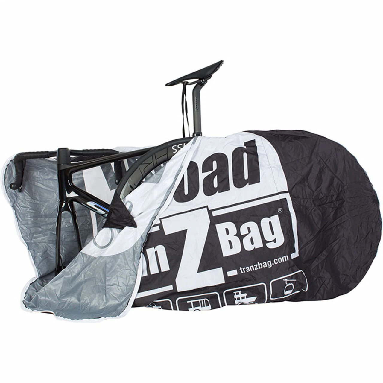 TranZbag Road Bike-Transporttasche - Black (Schwarz) 5 TranZbag Road Bike-Transporttasche - Black (Schwarz) – Bild 3