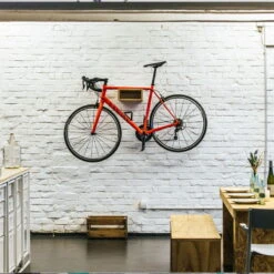 BicycleDudes Gustav Fahrrad-Wandhalterung Aus Holz -Rad Teile Welt Geschaft 59202790 03b860LI3iQUevV 1280x1280