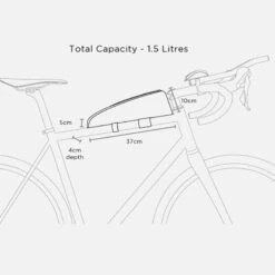 Restrap Race Top Tube Bag Rahmentasche Für Das Oberrohr Schwarz (1,5 Liter) -Rad Teile Welt Geschaft 59202803 06mExKdzagiWwPm 1280x1280