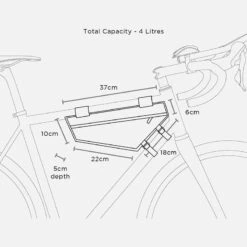 Restrap Race Frame Bag Rahmentasche (4 Liter) Schwarz 9 Restrap Race Frame Bag Rahmentasche (4 Liter) Schwarz -Rad Teile Welt Geschaft 59202804 04A4hdA5xL5vHPz 1280x1280