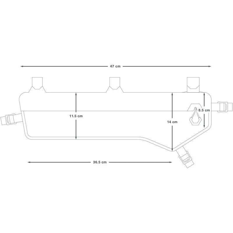 Apidura Expedition Tall Frame Pack (5 L) - Rahmentasche 7 Apidura Expedition Tall Frame Pack (5 L) - Rahmentasche – Bild 5