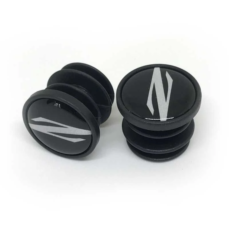 Zipp Bar End Plugs Lenkerendkappen Lenkerstopfen Schwarz Z Logo Reflektierend 4 Zipp Bar End Plugs Lenkerendkappen Lenkerstopfen Schwarz Z Logo Reflektierend – Bild 2