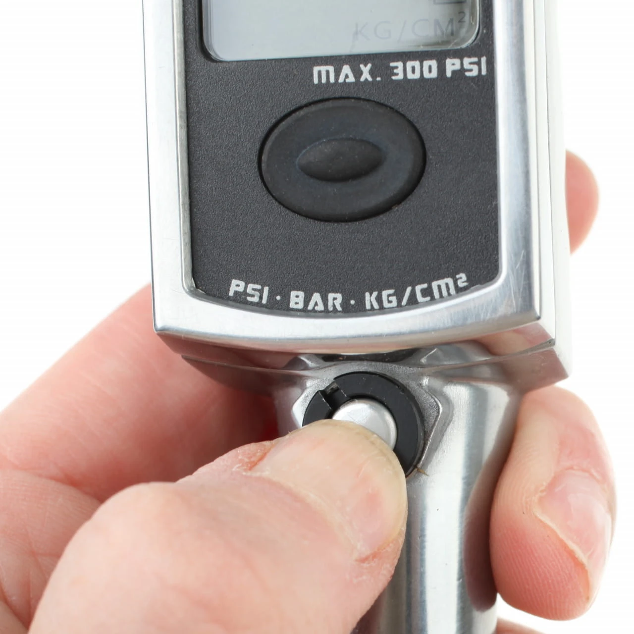 Airace Jet DG Alu-Dämpferpumpe Digital, Bis 21 Bar (300 PSI), Z.B. Für RockShox Federgabeln 8 Airace Jet DG Alu-Dämpferpumpe Digital, Bis 21 Bar (300 PSI), Z.B. Für RockShox Federgabeln – Bild 6