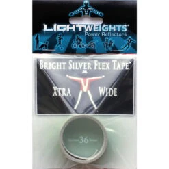 Lightweights 3M Super Reflexband Silber Extra Breit 91 X 2,4cm