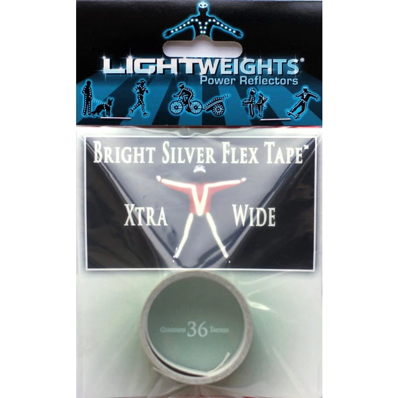 Lightweights 3M Super Reflexband Silber Extra Breit 91 X 2,4cm 3 Lightweights 3M Super Reflexband Silber Extra Breit 91 X 2,4cm