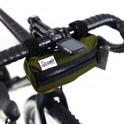 Road Runner Bags Burrito Oliv Handlebar Bag Frontloader Lenkertasche