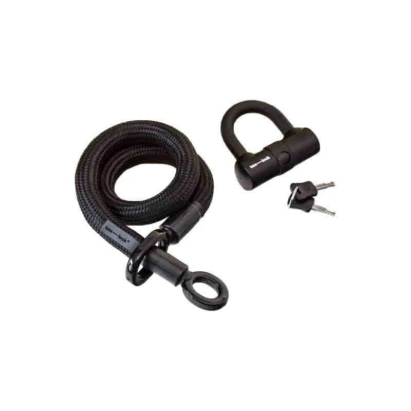 Tex-Lock Eyelet 2.0 Mini-Bügelschloss Aus Textilseil - Gr. S, Schwarz 3 Tex-Lock Eyelet 2.0 Mini-Bügelschloss Aus Textilseil - Gr. S, Schwarz