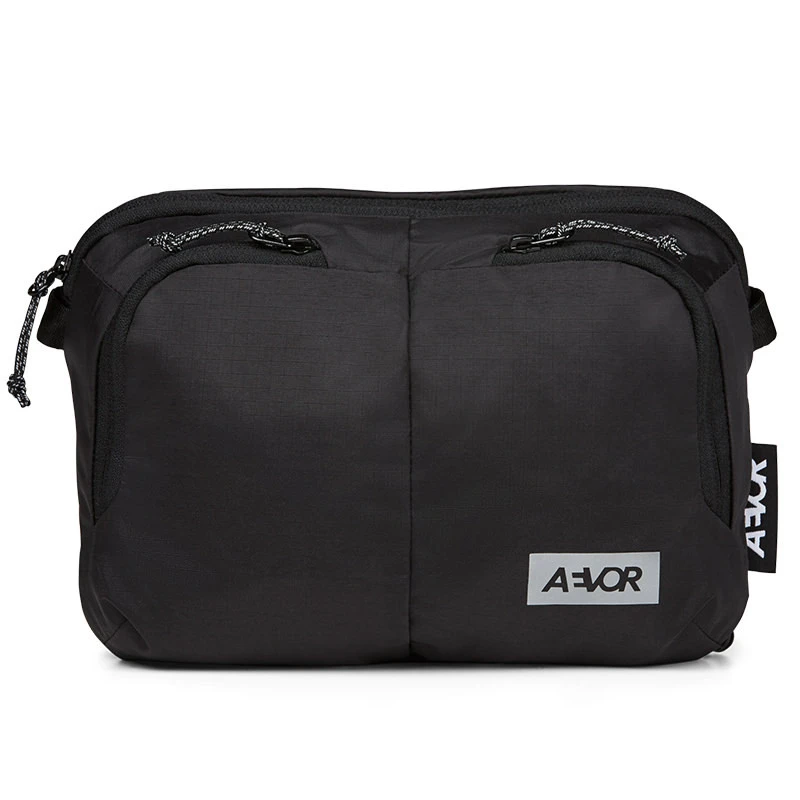 AEVOR Sacoche Bag Ripstop Black - Umhängetasche 4 L Mit Anti-Twist-Gurt Schwarz 3 AEVOR Sacoche Bag Ripstop Black - Umhängetasche 4 L Mit Anti-Twist-Gurt Schwarz