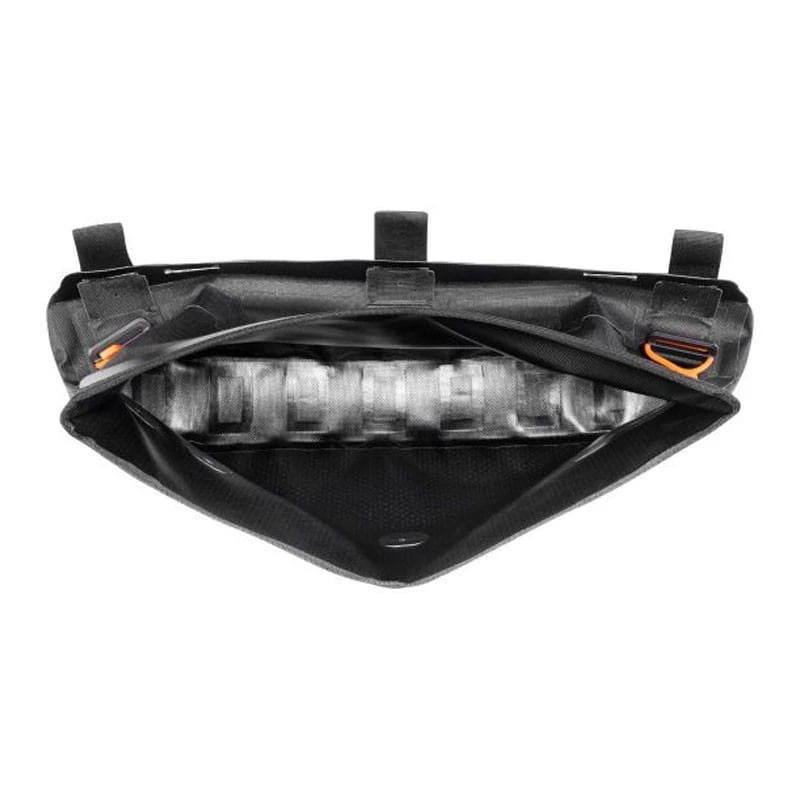 ORTLIEB Frame-Pack Rolltop Toptube Wasserabweisende Oberrohr-Rahmentasche - Schwarz 4 ORTLIEB Frame-Pack Rolltop Toptube Wasserabweisende Oberrohr-Rahmentasche - Schwarz – Bild 2