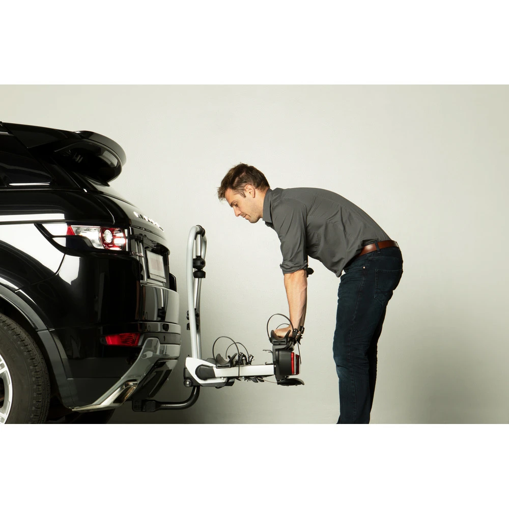 Yakima Justclick 3 Heck-Fahrradträger Zur Montage An Der Anhängerkupplung - Für 3 Fahrräder (optiona 6 Yakima Justclick 3 Heck-Fahrradträger Zur Montage An Der Anhängerkupplung - Für 3 Fahrräder (optiona – Bild 4