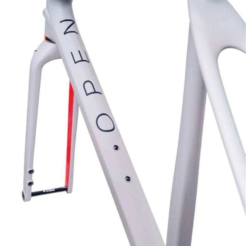 OPEN U.P. Grau Matt / Rot Rahmenset Gr. M 4 OPEN U.P. Grau Matt / Rot Rahmenset Gr. M – Bild 2