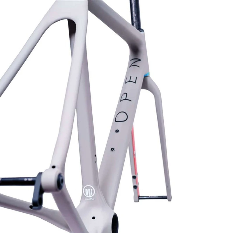 OPEN U.P. Grau Matt / Rot Rahmenset Gr. M 5 OPEN U.P. Grau Matt / Rot Rahmenset Gr. M – Bild 3