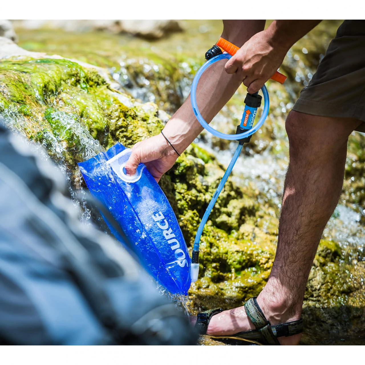 SOURCE Widepac Trinkblase + Filter - 2 L, Blau 6 SOURCE Widepac Trinkblase + Filter - 2 L, Blau – Bild 4