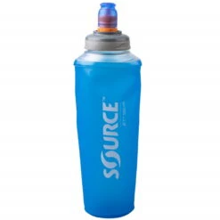 SOURCE Jet Faltbare Trinkflasche Ohne PVC Und BPA - 0,5 L, Blau