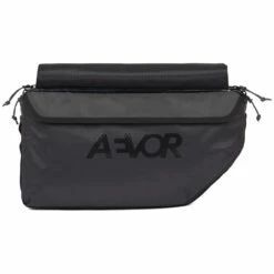 AEVOR Bike Frame Bag Large Proof Black Rahmentasche - Auch Als Sling-Tasche Nutzbar 4,5 Liter - Schw