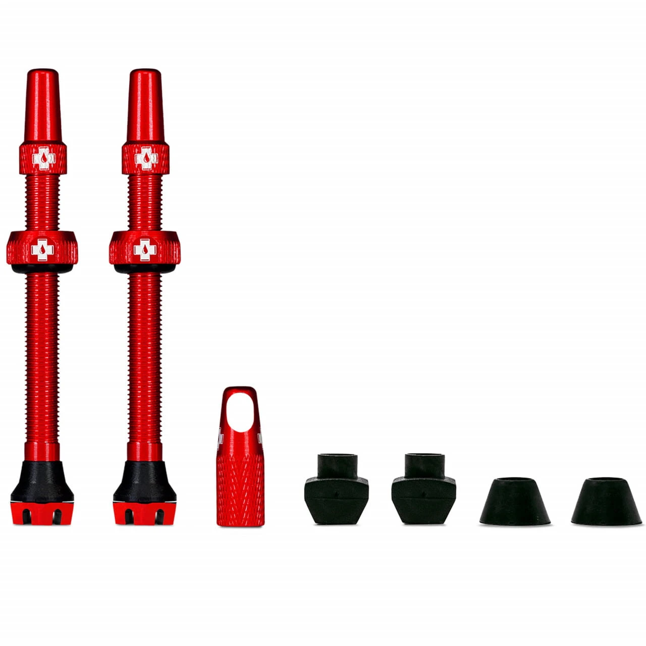 Muc-Off Tubeless Universelles Ventil-Kit V2 60 Mm Für MTB & Rennräder - Rot 3 Muc-Off Tubeless Universelles Ventil-Kit V2 60 Mm Für MTB & Rennräder - Rot