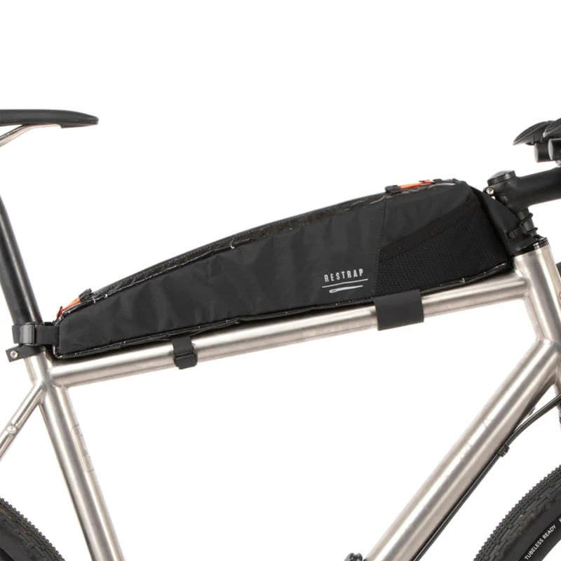 Restrap Race Top Tube Bag Long Rahmentasche Für Das Oberrohr Schwarz (2 Liter) 3 Restrap Race Top Tube Bag Long Rahmentasche Für Das Oberrohr Schwarz (2 Liter)