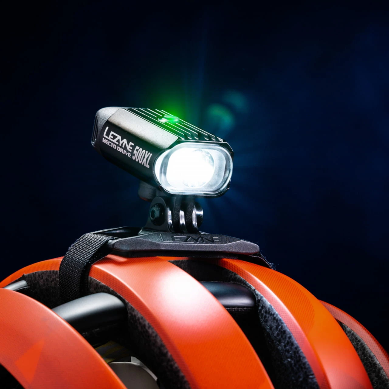 Lezyne Hecto Drive 500XL Helmlampe - Schwarz 5 Lezyne Hecto Drive 500XL Helmlampe - Schwarz – Bild 3