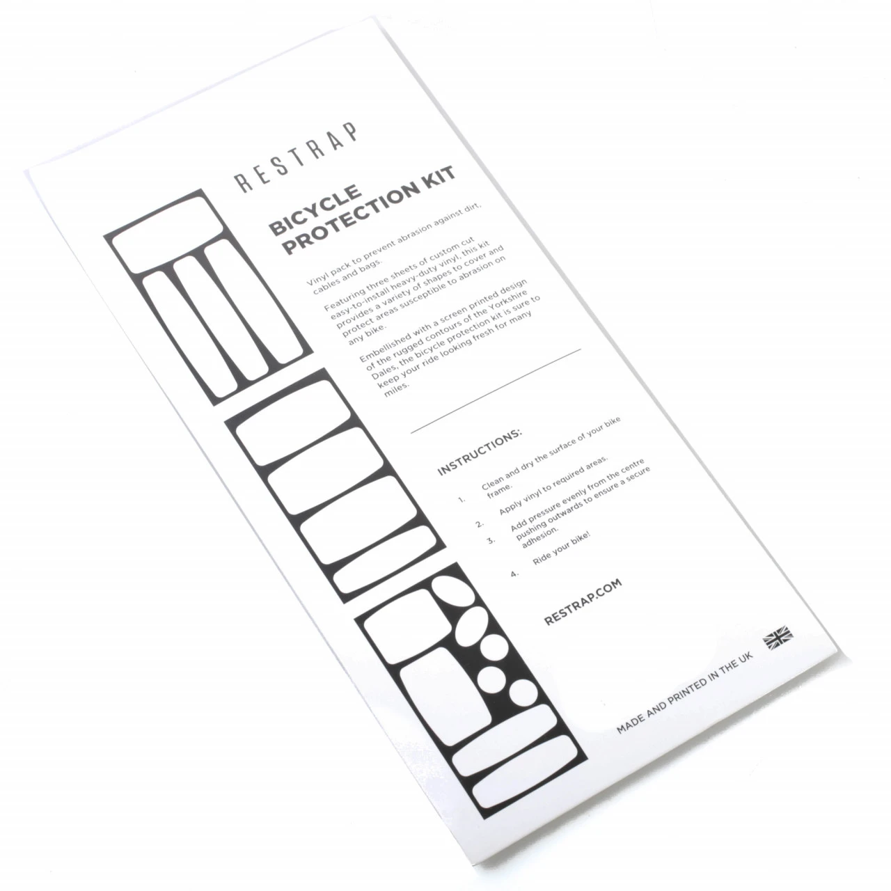 Restrap Bicycle Protection Kit Schutzaufkleber Gegen Kratzer Am Rahmen 5 Restrap Bicycle Protection Kit Schutzaufkleber Gegen Kratzer Am Rahmen – Bild 3