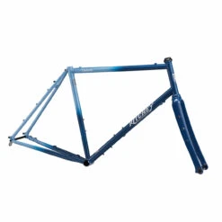 Ritchey Outback 50th Anniversary Rahmenset Half Moon Blue / White