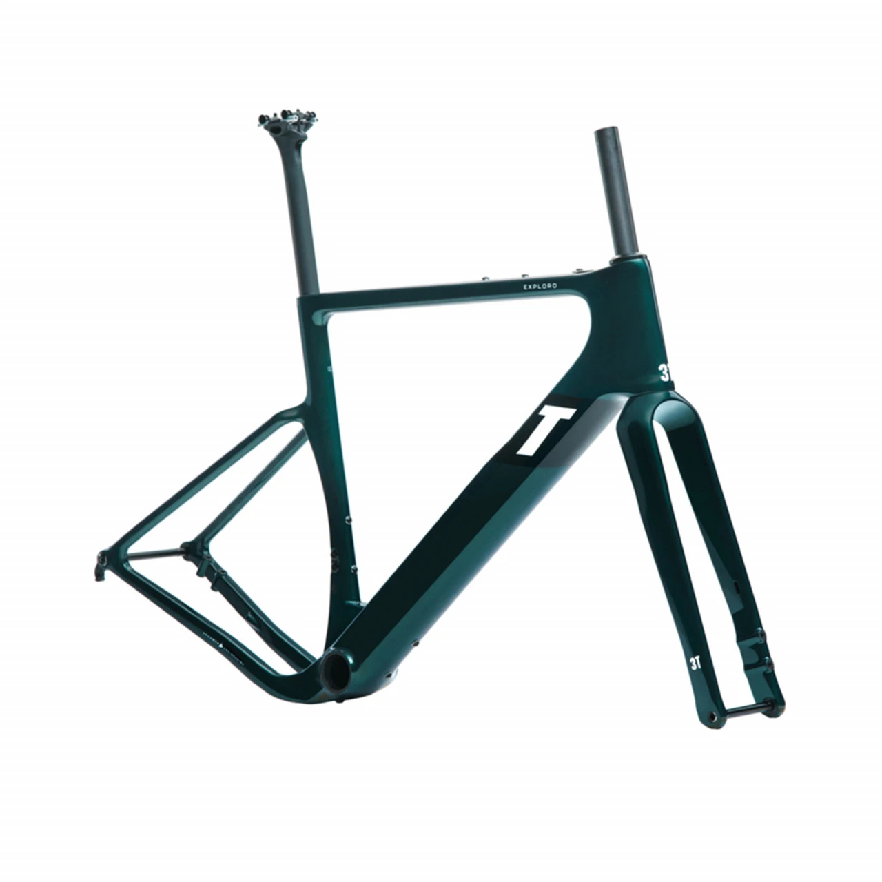 3T Exploro Ultra Rahmenset - Racing Green Gr. 54 4 3T Exploro Ultra Rahmenset - Racing Green Gr. 54 – Bild 2